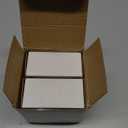 2 Pack Puck Lock for Trailers Keyed Alike, 6061 Solid Aluminum Trailer Door Locks Hockey Puck Locks, Reinforced Hidden Shackle Padlocks for Trailers Trucks Vans Shed Gates w/4 Keys