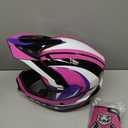 TCMT Youth Dirt Bike Helmet DOT Certified - Kids Full Face Motocross ATV Helmet with Goggles, Gloves and Helmet Bag for Off-Road, BMX, MX, Street Riding (Pink, XL)