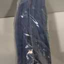 GAWAMAY Decorative Square Throw Pillow Covers 20"x20" Inch Set of 2, Super Soft Chenille Pillows Farmhouse Fall Pillowcase for Living Room Bedroom Sofa Couch Cushion Cover Navy Blue 50x50cm