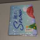 2 x Winter Garden Flag 12.5 x 18 Inch  Double-Sided Snowman Garden Flag, Weather & UV-Resistant Yard Flags for Outside, Perfect for Garden & Lawn Decoration