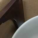 LE TAUCI 12 Inch Plant Pot with Acacia Wood Stand, Ceramic Large Planters for Indoor Plants, Indoor Pots for Plants Office Living Room, Cylinder Planter with Drainage Hole and Plug, Neutral Gray