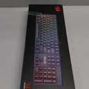 Redragon Mechanical Gaming Keyboard Wired, 11 Programmable Backlit Modes, Hot-Swappable Red Switch, Anti-Ghosting, Double-Shot PBT Keycaps, Light Up Keyboard for PC Mac (RGB LED)