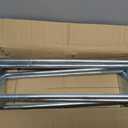 4Pack 4" X 8" Square Bend U-Bolt Kit, Heavy Duty Steel 5/8 Inch Diameter, 4 Complete Sets with 1-1/8" x 6" Tie Bars for Truck Chassis.