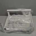 Biboraya 2 Pack Under Sink Organizer Upgrade To Professional Rails,2-Tier Dual Pull Out Cabinet Storage,Height Adjustable Slide Out Drawers For Bathroom Kitchen,14.5"Dx12.8"-16.9"H,White