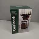 Cuisinart Coffee Grinder, Electric One-Touch Automatic Burr Coffee Grinder with 18-Position Grind Selector, Cup Size Selector for 4  18 Cups, DBM-8P1, Black Stainless