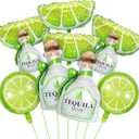 Tequila Balloons/Tequila Birthday Party Decorations/Lime Balloons/Matrimony Bachelorette Decorations/Gimme One Margarita Themed Decor for Moo Moos and Margaritas Birthday Party Decorations