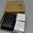 SUPVAN T50M Pro Bluetooth Label Maker Machine with 3 Tapes, Wide Waterproof Label, Versatile App with 40 Fonts and 650+ Icons, Inkless Labeler for Home, Kitchen, School, Office Organization, Black