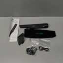 Rechargeable Metal Detector Pinpointer for Adults & Kids, Fully Waterproof Hand-held Metal Detectors Wand with One-Key Interference Elimination, Superhet-Tec Pin Pointer Metal Detector Accessories (Black)