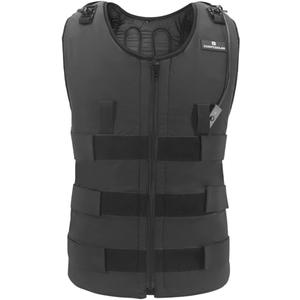 Cooling Vest - Men & Women,Ice Vest Temperature Adjustable and Keeps Cooling for a long time,Hot Days Outdoor Work (Black, M)