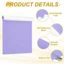 PATIKIL Twill Repair Patches for Sofa Tent Bag,16x79in Self-Adhesive Patches Repair for Clothing, Fabric Crafts, Kit for Backpack Shoe Decoration (Light Purple)