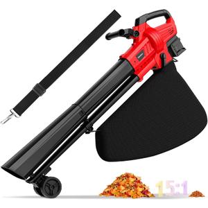 3-in-1 Leaf Vacuum Cordless with Bag Compatible for Milwaukee 18V Battery