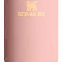 STANLEY IceFlow 2.0 Flip Straw Tumbler with Handle 30 oz | Twist On Lid and Flip Up Straw | Leak Resistant Water Bottle | Insulated Stainless Steel | BPA-Free | Peach Rose