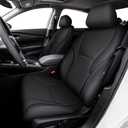 TTX LIGHTING Seat Covers for Honda Accord 2023 2024 2025 2026 (EX,SE,EX-L Hybrid, Sport Hybrid,Touring Hybrid) - Full Set Customized Faux Leather Car Seat Protector Black