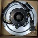 0696b000 Motor Assembly Compatible with Nutone QT-110N-B QT-100L QT-110N QT-110-B QT-90N-B Bathroom Fan Motor & Blower Wheel,Fit for QT100 QT110 QT9093WH QT-80-B Series Fans 100CFM 3.5 Sones