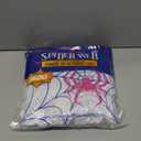 ZPISF 1400 sqft Halloween Spider Webs Decorations with 150 Extra Fake Spiders, Super Stretchy Cobwebs for Halloween Decor Indoor and Outdoor