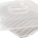 Nordic Ware Bacon Rack with Lid, 10.25x8x2 Inches