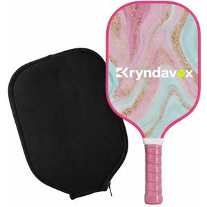 Pickleball Paddles USAPA Approved Pickleball Racket for Men & Women, Fiberglass/Carbon Fiber Lightweight High-Performance Paddle with Comfortable Grip for Beginners & Pros
