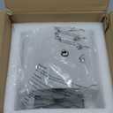 Hardwired Wall Sconces, Modern Acrylic Shade Wall Light Fixture, Black Walls Mounted Lamp with Ceramic Lamp Holder, Classic E26 Bulb Walls Lighting for Bedroom, Living Room, Hallway No Bulb Included (Black - 1 Pack)