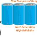 4 x D Next-Generation Heavy-Duty Battery Replacement Eliminator Kit for Toys, Flameless Candles & Other Electronic Devices