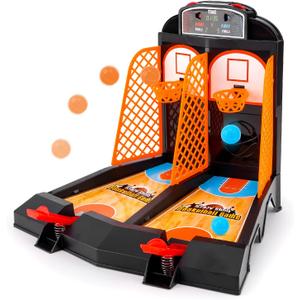 Mini Basketball, Table Top Games for Kids and Adults, Desktop Games, Desk Toys for Office for Adults, Basketball Gifts for Boys 8-12