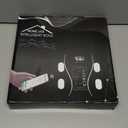 Bathroom Digital Weighing Scale with BMI, Body Fat, Muscle Mass, Smart Scale for Body Weight Body Composition Monitor, Accurate Bluetooth Home User Health Equipment Sync Apps (black)