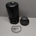 PETLIBRO Automatic Cat Feeder with Camera, 1080P HD Video with Night Vision, 5G WiFi Pet Feeder with 2-Way Audio, Low Food & Blockage Sensor, Motion & Sound Alerts for Cat & Dog Single Tray (Black)