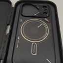 Aulumu A17 iPhone 17 Pro Magnetic Thermal Case | CoolHyper | with Camera Control | IMD Technology | Compatible with Magsafe | Touch Translucent Gray