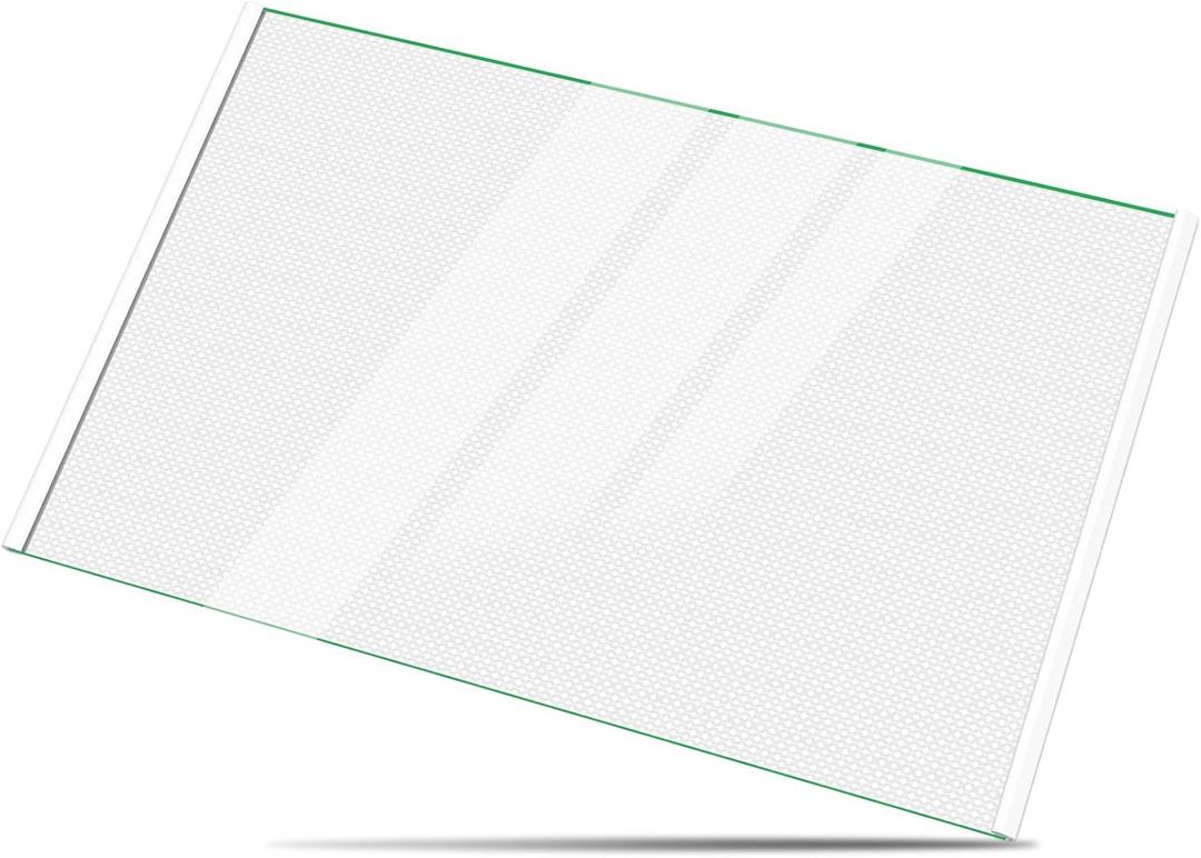 Upgraded ACQ30341209 Freezer Drawer Cover Replacement Compatible with LG Refrigerator Freezer Drawer Cover 4977123, AP7177420, PS16661522 Refrigerator Freezer Drawer Glass Cover Shelf