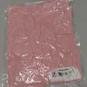 HVT 3/4 Length Sleeve Women's Tops Dressy Casual Work Shirts V Neck Chiffon Office Blouses (X-Large, Pink)