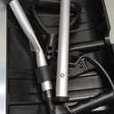 Snow Shovel for Driveway, Snow Removal Shovel with Ergonomic D-Grip Handle, 48-inch Long Lightweight Shoveling Tool, Large Capacity Shovel for Garden, Car Garage, Home Sidewalk and Camping, Black