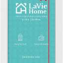 LaVie Home 8x24 Picture Frame White, Panoramic Picture Frame for Wall Decoration, Classic Black Minimalist Style Suitable for Decorating Houses, Offices, Hotels1 Pack