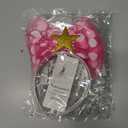 2 x Asooll Light Up Headband Glow Bow Knot Hair Accessories Star Headpiece for Women