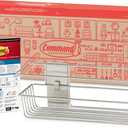 Command Shower Caddy with Water Resistant Strips, Organize Your Bathroom, Easy to Open Packaging Bathroom Decor