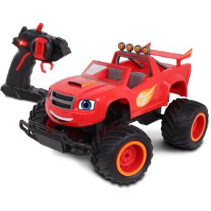 NKOK Blaze and The Monster Machines RC: High Performance Blaze - Nickelodeon, Remote Control Offroad Monster Truck