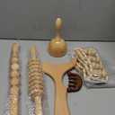Wood Therapy Massage Tools 5-in-1 Lymphatic Drainage Massager Maderoterapia Kit Wooden Massager Body Sculpting Tools for Muscle Pain Relief, Anti-Cellulite, Body Contouring and Shaping