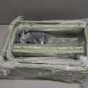 LEHOM 3 Tier Rolling Storage Cart, Metal Trolley Utility Cart with Wheels & Hooks, Easy Assembly Organizer Storage Cart for Bathroom Kitchen Office Bedroom (Green)