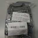 Retractable Baby Gate Replacement Parts Kit New Upgrade Retractable Dog Gate Replacement Hardware Mesh Pet Gate Full Set Wall Mounting Accessories with Brackets Latches Anchors and Screws, Gray