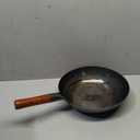 JapanBargain 4966, Medium Size Peking Wok Stir Fry Pan Japanese Induction Cookware Traditional Chinese Nonstick Iron Wok 27cm, Made in Japan (10.5-inch)