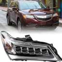 RH LED Headlight Assembly Fit for 2014 2015 2016 Acura MDX Headlamp Right Passenger Side With Bulbs 33100-TZ5-A01 AC2503125 3271107RAS