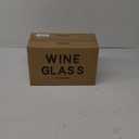 Wine Glasses Set of 8, 12oz, Lead-free, Clear, Durable Glassware