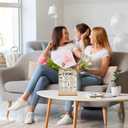 DARUNAXY 30th Birthday Party Decorations, Vintage Back in 1996 Poster Acrylic Sign with Stand 30 Year Old Party Supplies for Men& Women Vintage 1996 Table Decor 30th Anniversary Class Reunion Gifts