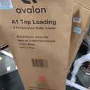 Avalon Top Loading Water Cooler Dispenser - Hot & Cold Water, Child Safety Lock, Innovative Slim Design, Holds 3 or 5 Gallon Bottles - UL Listed