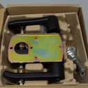 Signstek Keyless Entry Door Lock with Handle, Digital Keypad Door Knob, Smart Electronic Lock with Code, Touchscreen, Auto-Locking, Matte Black