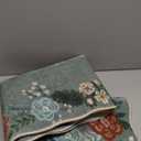 Lahome Floral Rugs for Entryway, 2x4 Washable Kitchen Rugs Ultra-Thin Soft Rug, Non Slip Indoor Door Mat Stain Resistant Boho Small Low-Pile Throw Carpet for Bathroom Bedroom(2x4ft,Green)