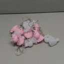 Unicorn String Lights 10 LED Lights Battery Operated Unicorn Fairy Lights Girl Bedroom Birthday Party Kids Wedding Valentine's Day Christmas Decoration (Pink/White Unicorn String Lights)