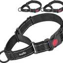 haapaw 2 Packs Martingale Dog Collar with Quick Release Buckle Reflective Dog Training Collars for Dogs Medium