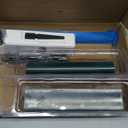 Jewelry Wax Carving Kit with Wax Tubes Ring Mandrel and Dual-End File for Jewelry Lost-Wax Casting Making and Design (4PCS)