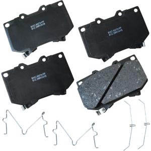 Bendix Premium SBC812 Ceramic Front Brake Pads for Toyota Sequoia 2007-2001, Tundra 2003-2000