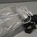 Weighted Heating Pad for Back & Cramps Relief, 17" x 33" Extra Large Electric Heat Pad with Waist Belt for Neck Shoulders