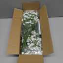 MARTINE MALL Babys Breath Artificial Flowers, 15 PCS White Baby Breath Flowers Artificial Bulk, Fake Babys Breath Gypsophila Real Touch Faux Babys Breath for Wedding Floral Arrangement Home Decor